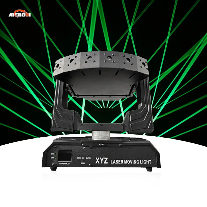 

Lotus Professional 8*500 МВт красный движущийся XYZ лазерный светодиодный раствор освещения сцены для DJ KTV тематический эффект управления лучом Park-DMX