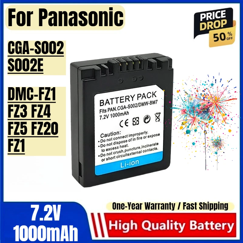 CGA-S002 S002E Batt…