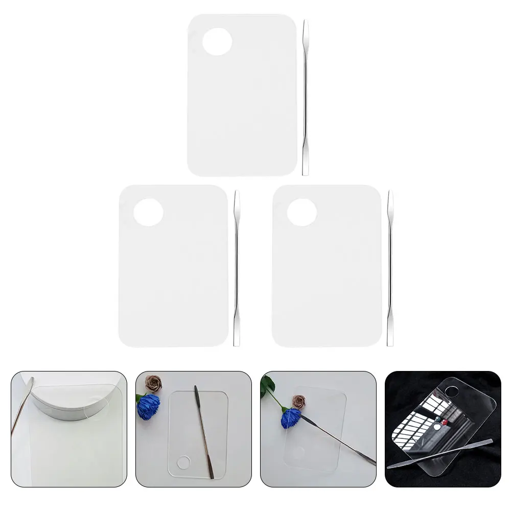 مجموعة أدوات تلوين الأظافر متعددة الاستخدامات مع ملاعق لملحقات المكياج والمانيكير