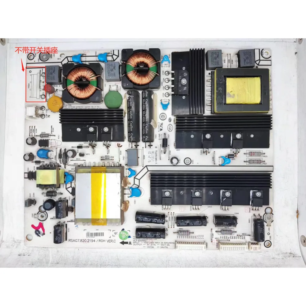 Placa de alimentación para Hisense LED46K11P LED55T29GP, HLP-4055WC, RSAG7.820.2194/ROH