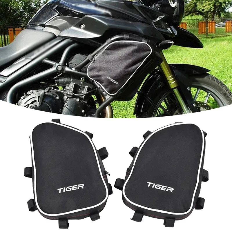 

NEW For Tiger 800 Tiger800 TIGER 800 TIGER800 Motorcycle Frame Crash Bars Waterproof Bag Repair Tool Placement Bag