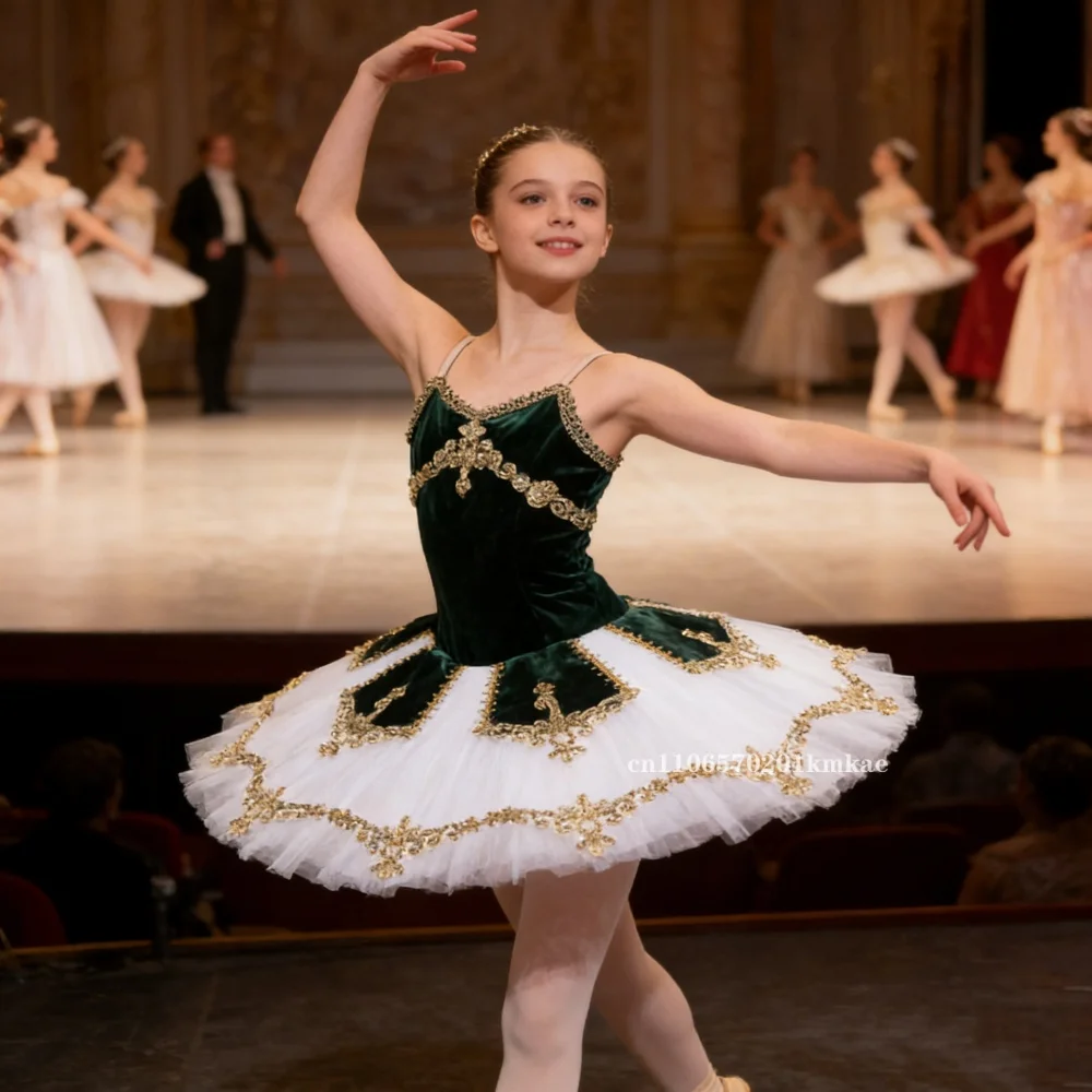 new-green-ballet-tutu-group-dance-performance-blue-kid-girl-dance-dress-ballerina-party-ballet-dance-costumes-ballet-dress-girl