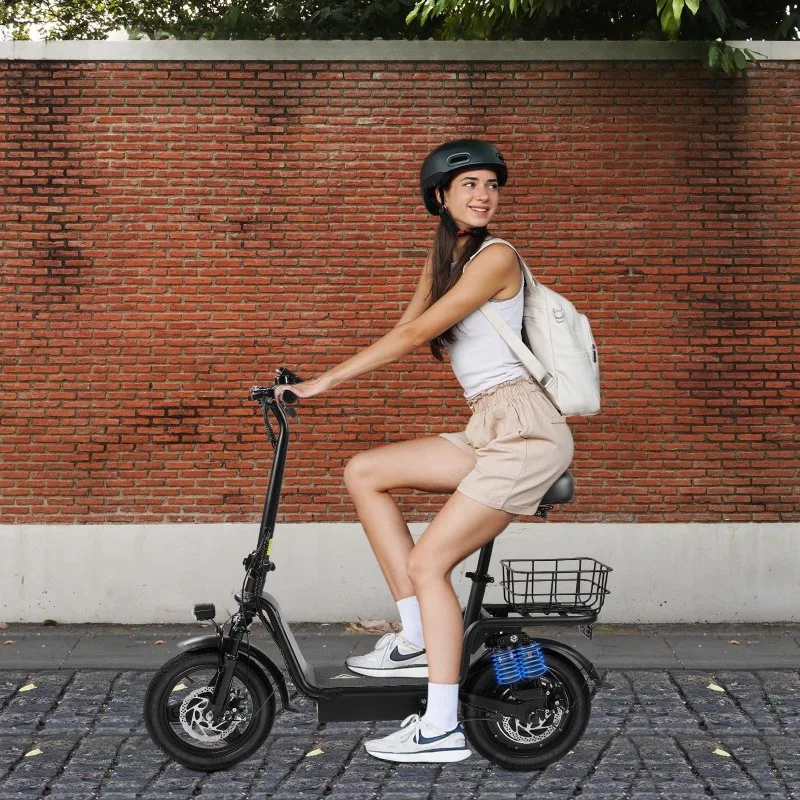 Patinete Eléctrico Ligero y Duradero para Transporte, Mobiliario Comercial, Patinete Elétrico ZY40DDC