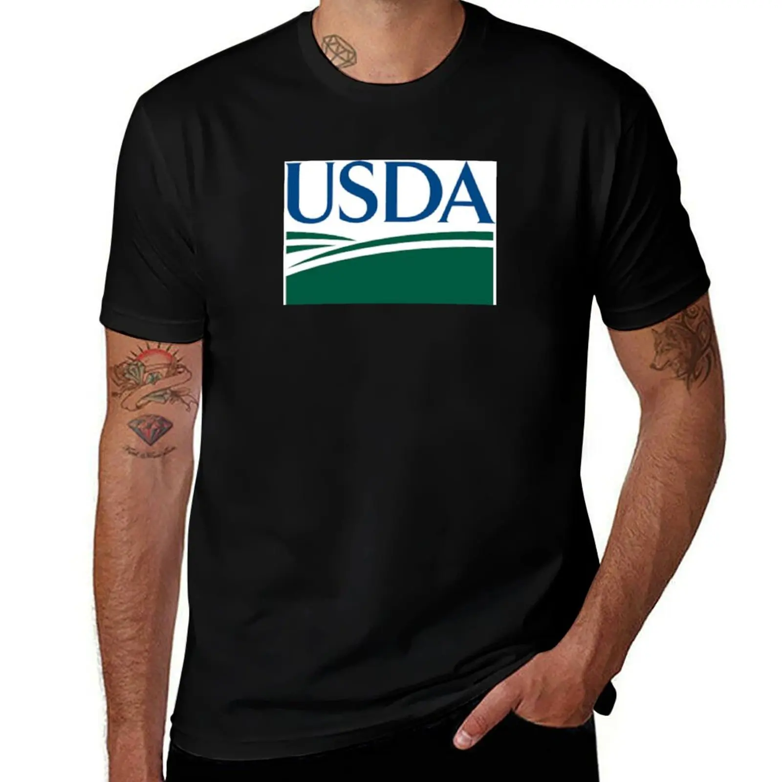 usda United States Department Of Agriculture T-Shirt mens graphic t shirts T-Shirt