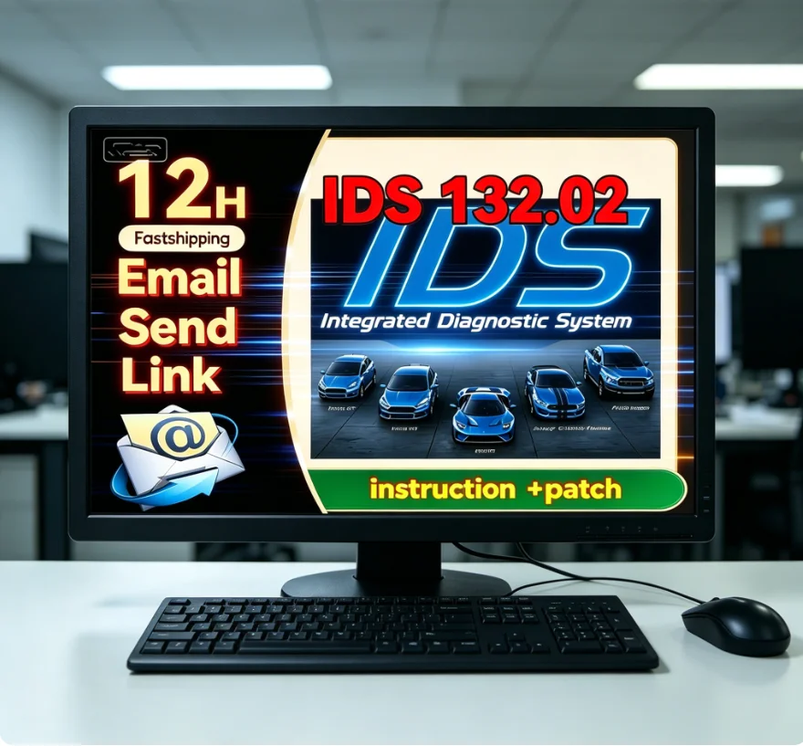 

IDS-V132 Multi-Language IDS 132 For Ford VCMII OBD2 Scanner Diagnostic Tools with Autroniq A100, A200 and For Ford VCM III