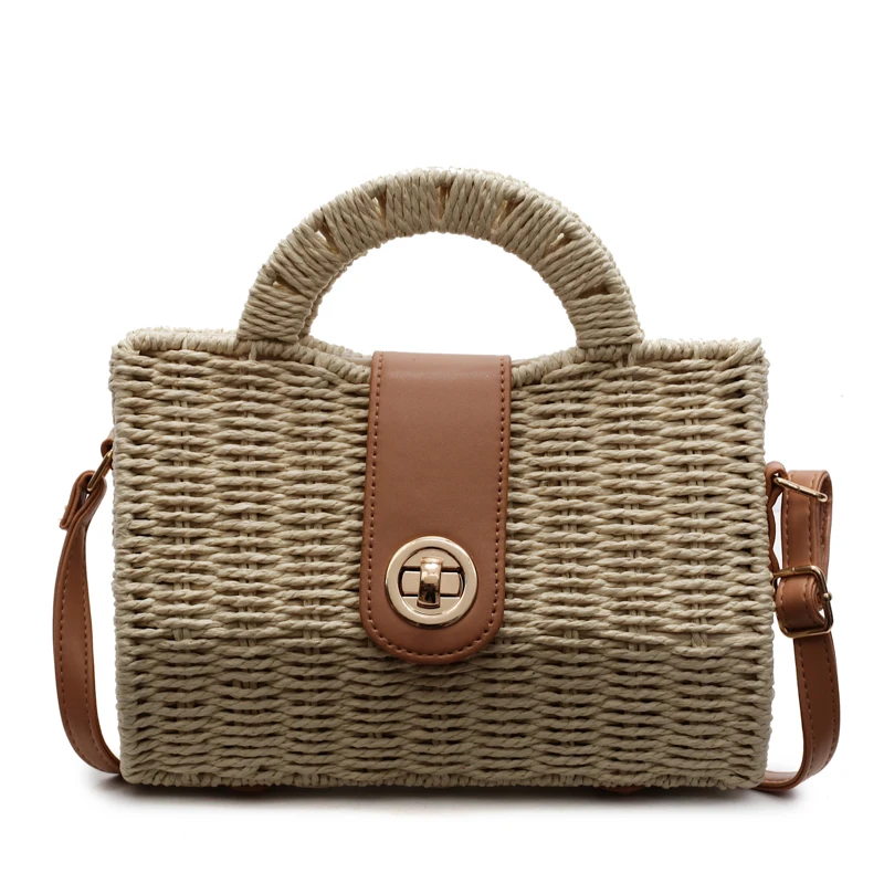 Mulheres slouchy tote bolsa grande capacidade tecelagem crossbody saco na moda saco do mensageiro trança saco de transporte verão praia saco