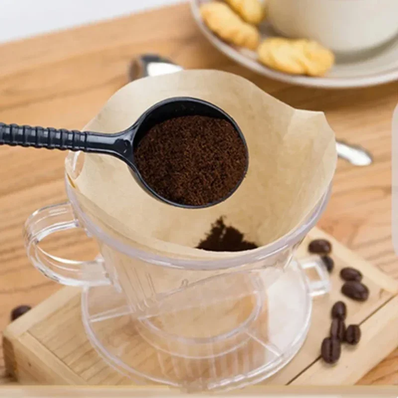 Filtro per caffè in resina riutilizzabile con gocciolatore per caffè per versare sopra la tazza filtrante per imbuto per la preparazione del caffè