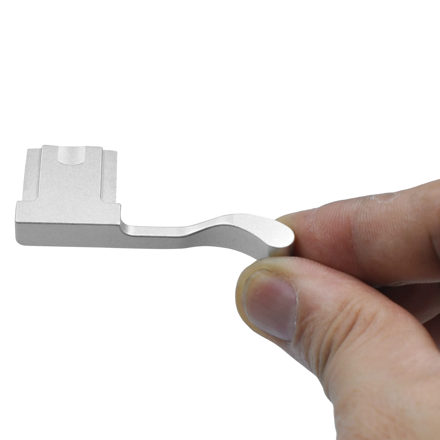 Металлический чехол для горячего башмака, 2 шт., для большого пальца для Fujifilm Fuji X100F X100T X70 X-E3 X-A1 X-A2 X-M1 XA3 XE3, черный и серебристый-AAAE