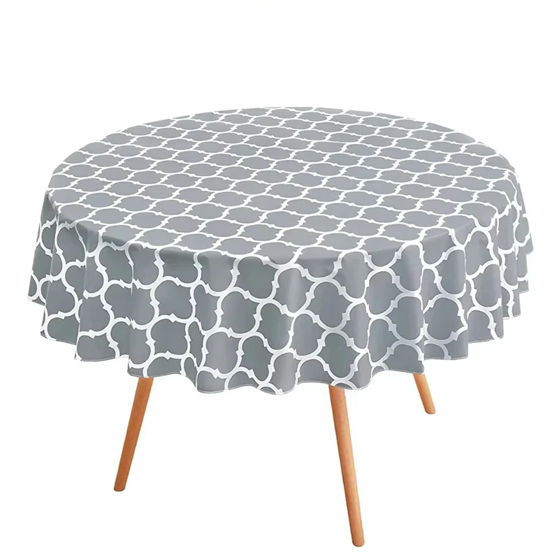 

Homaxy PVC House Table Cover Rectangular Tablecloths Waterproof Table Mat For Coffee Tables Christmas Decor Dining Table Cloth