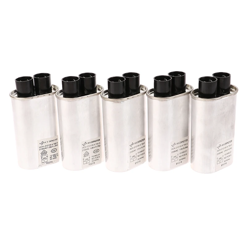 1Pcs New For Microwave Oven Capacitor Parts 0.85uF / 0.9uF / 0.95uF / 1.05uF / 1.08uF Microwave Oven High Voltage Capacitor