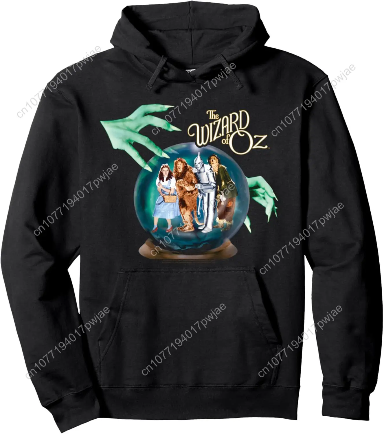 

Warner Bros. Wizard of Oz Crystal Ball Pullover Hoodie - Unisex Adult, Black, Small