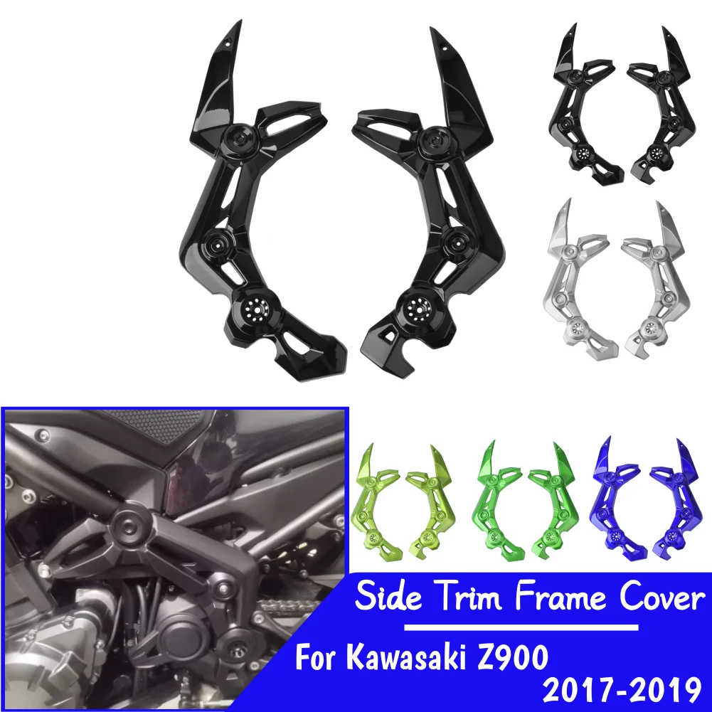 

Z900 Side Trim Frame Cover For Kawasaki Z 900 2017 2018 2019 Motorcycle Engine Fairing Motor Accessories