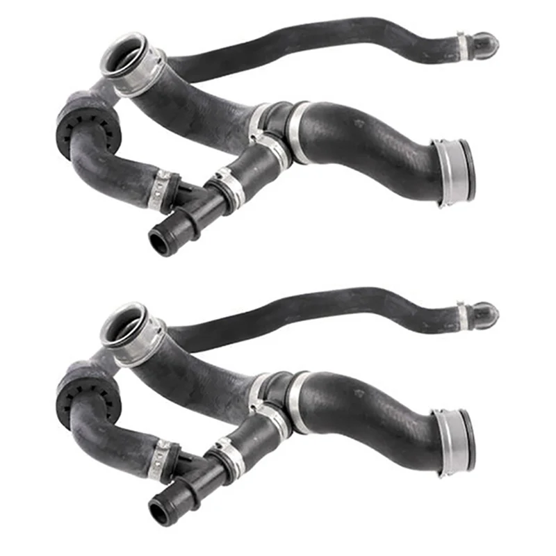 

2X A2045019682 2045019682 Passenger Right Radiator Coolant Hose Pipe For W204 C250 2012-2015-L94A