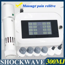 Professional Shock Wave For ED Treatment Muscle Relaxation Massager Newest Massage Pain Relief Shockwave Therapy Machine 300MJ