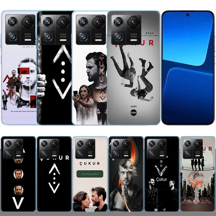 Turkish TV Series Cukur Clear Luxury For Xiaomi Mi 13 12 12T Pro 11 Ultra 11T 11i 10 10T 9 9T 8 Lite 6X 5X A3 CC9E A2 A1 Phone C