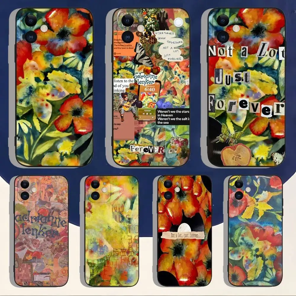 

Adrianne Lenker Songs Phone Case For iPhone 17,16,15,14,13,12,11,Pro,Max,Plus,Air,X,XS,XR,SE,8,7,Mini,Soft Silicone Black Case