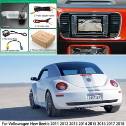 HD Car Backup Reverse Camera For Volkswagen VW New Beetle 2011 2012 2013 2014 2015 2016 2017 MIB Platform OEM Original screen