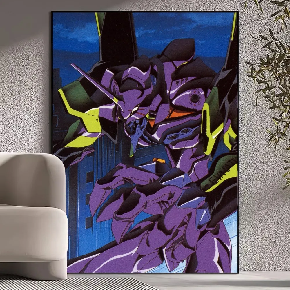 BiliBili Neon Genesis E-Evangelions Poster Prints Wall Pictures Living Room Home Decoration