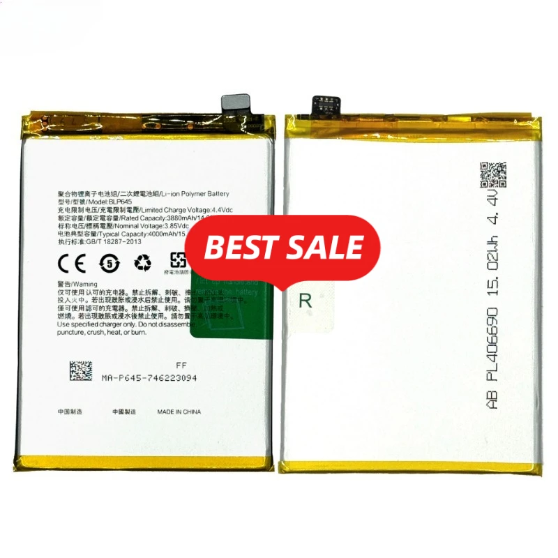 BLP645 for OPPO R11S Plus Phone Battery 0 Cycle High Quality High Capacity Battery Replacement Bateria Grade A Cell with Tools