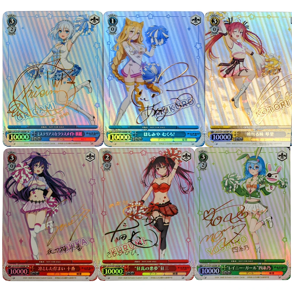 Anime Weiss Schwarz DIY ACG Lillie Nakano Yotsuba Yor Forger Boys Battle Game Toys Collectible Cards Birthday Present Board Game