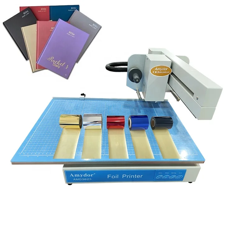 Automatic 3025 Hardcover Theses Binding Digital Heat Foil Printer For Biding Industrial