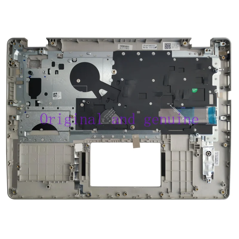 Casing baru untuk Dell Vostro 3400 3405 V3400 Keyboard Rusia/Brasil/Spanyol/Latin/AS dengan sandaran penutup atas Palmrest 0CX6T3