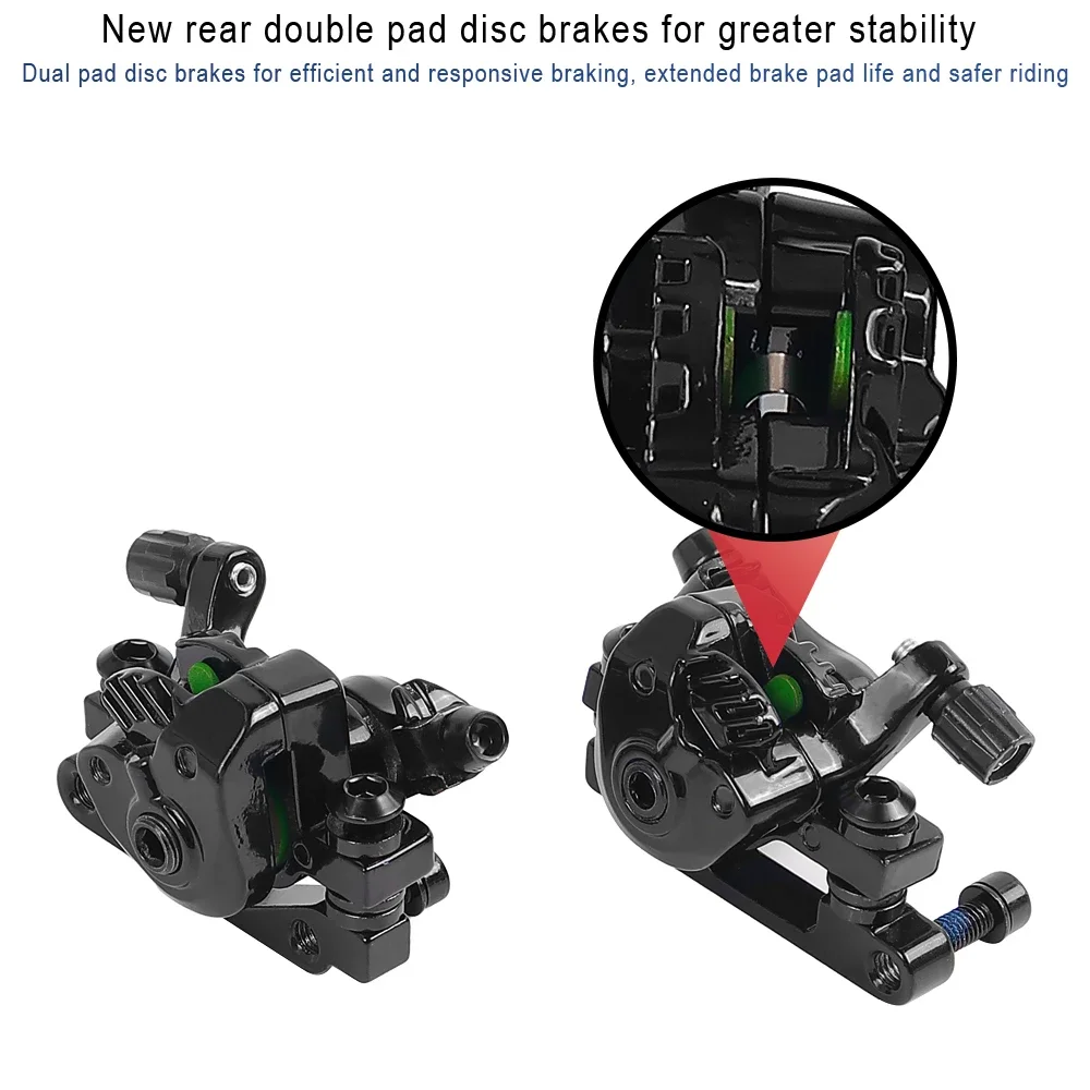 Elektroroller Scheibenbremse für Kukirin G2 Pro/G2 Max Vorder- und Hinterradbremsbasis Bremssattel Kugoo Kugookirin Teile – Detail 2