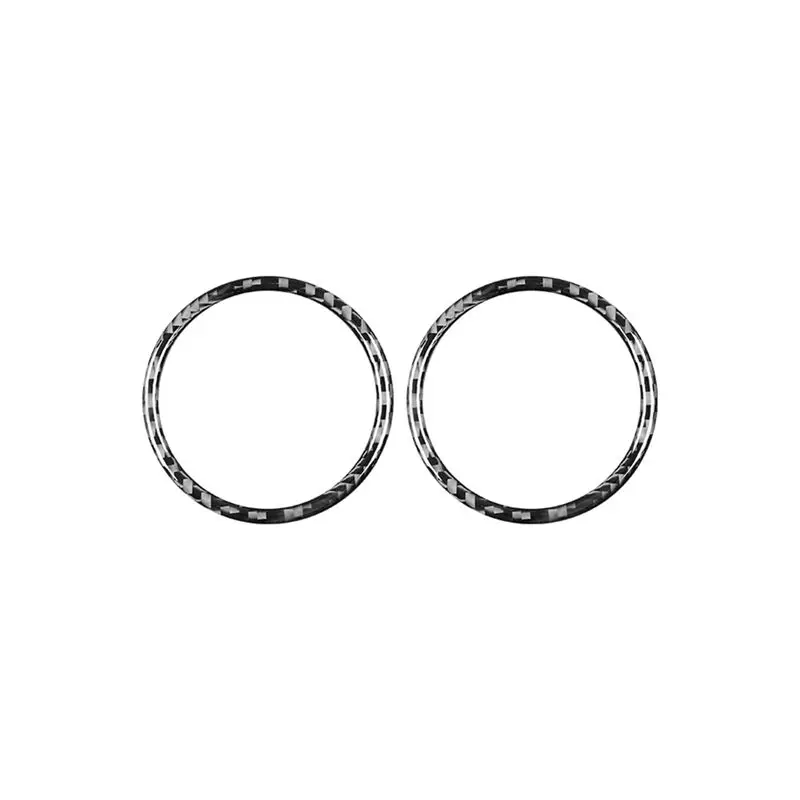 

WF-Carbon Fiber For TT 8N 2001-2006 Dashboard Side Air Outlet Cover Frame Trim Decals Sticker Interior Accessories