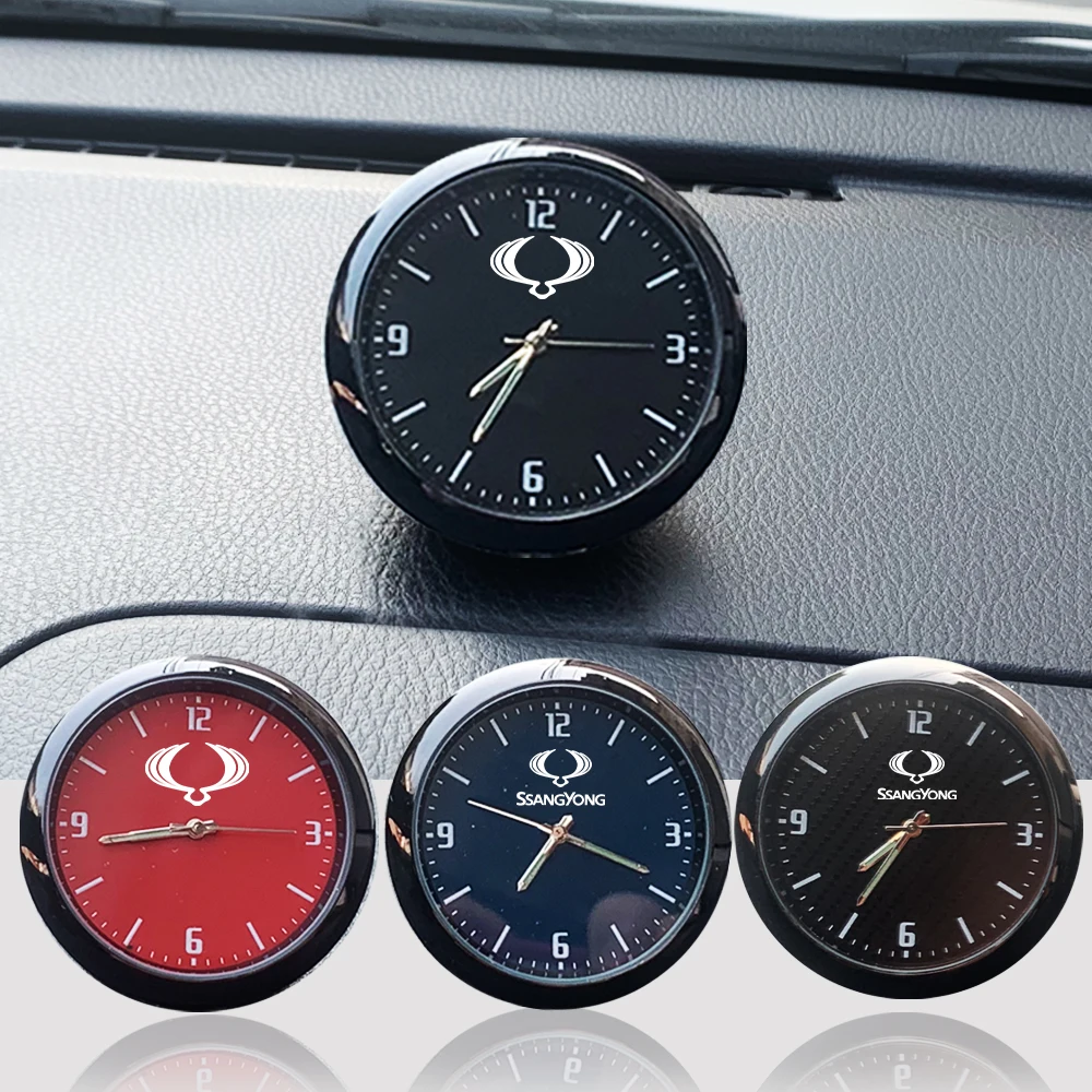 Car Quartz Decoration Clock Auto Dashboard Watch For Ssangyong Actyon Sports Chairman Istana Korando Kyron Musso Stavic Tivoli