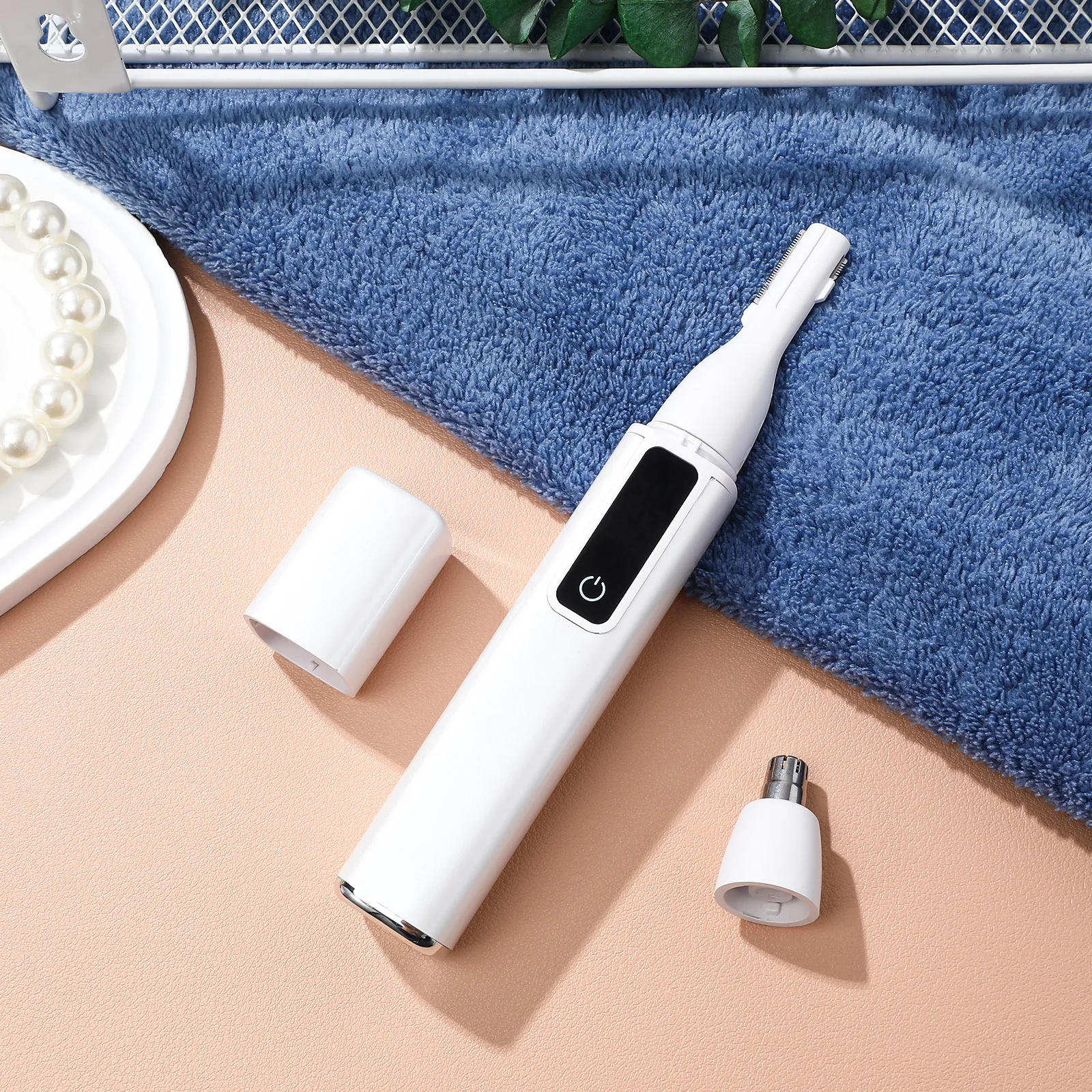 

Electric Epilator Nose Hair Trimmer for Travel Multifunction Abs Functional Miss