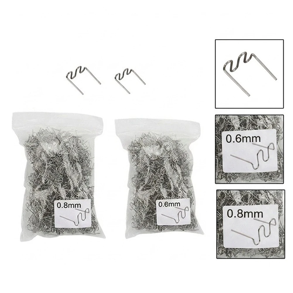 Car Bumper Repair Hot for stapler Staples Bumper Repair 0.6mm Flat Staples Inner Corner Design Ample Supply 1000pcs