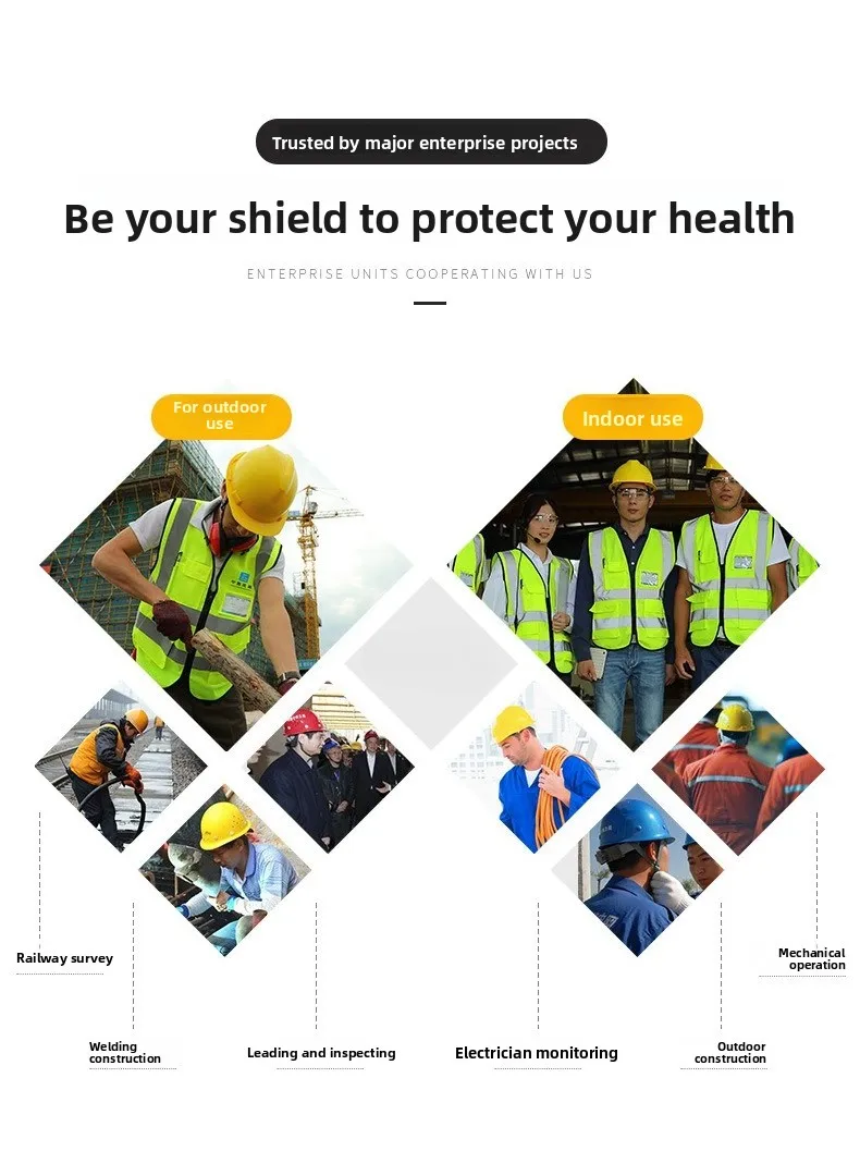 Safety Helmet V-shaped Breathable Site Protective Work Cap ABS Construction Engineer Adjustable Hard Hat Resistance Anti-Impact