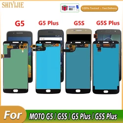 AMOLED For Motorola MOTO G5 G5 Plus G5S Plus G5S XT1670 XT1685 XT1803 XT1792 LCD Display Touch Screen Digitizer Assembly Tested