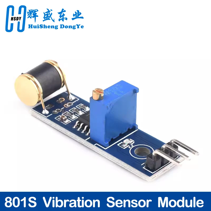 801S Vibration Sensor Vibration Module Analog Output Sensitivity Adjustable