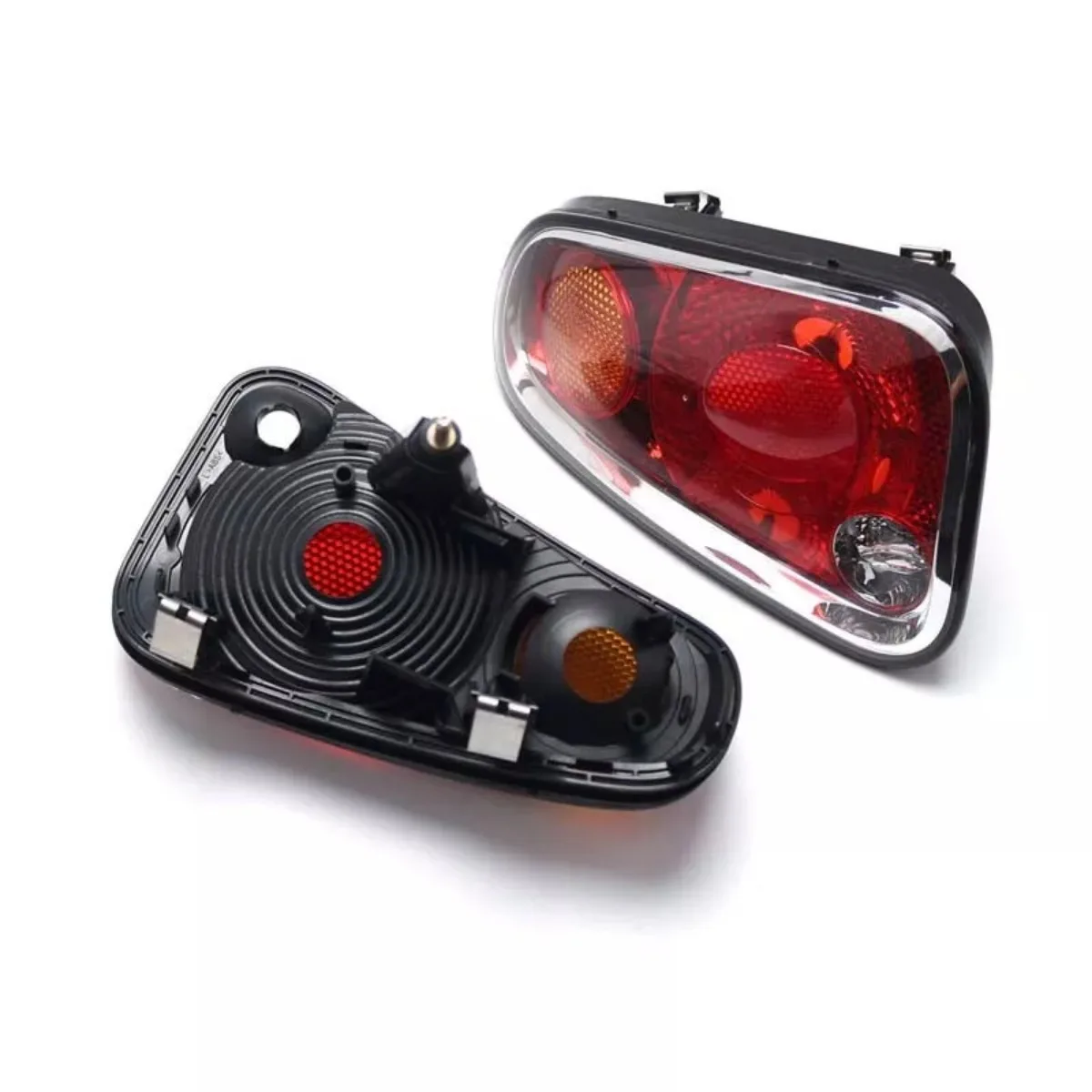 Luz trasera de freno para estacionamiento, lámpara de calentamiento de marcha atrás, Reflector de señal de giro con bombillas para Mini Cooper R50, R52, R53, 2004-2008