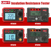 UNI-T UT501A Insulation Resistance Tester 1000V Megohmmeter 5GΩ Ohm Meter Professional Digital Ohmmeter Electrical Megometer