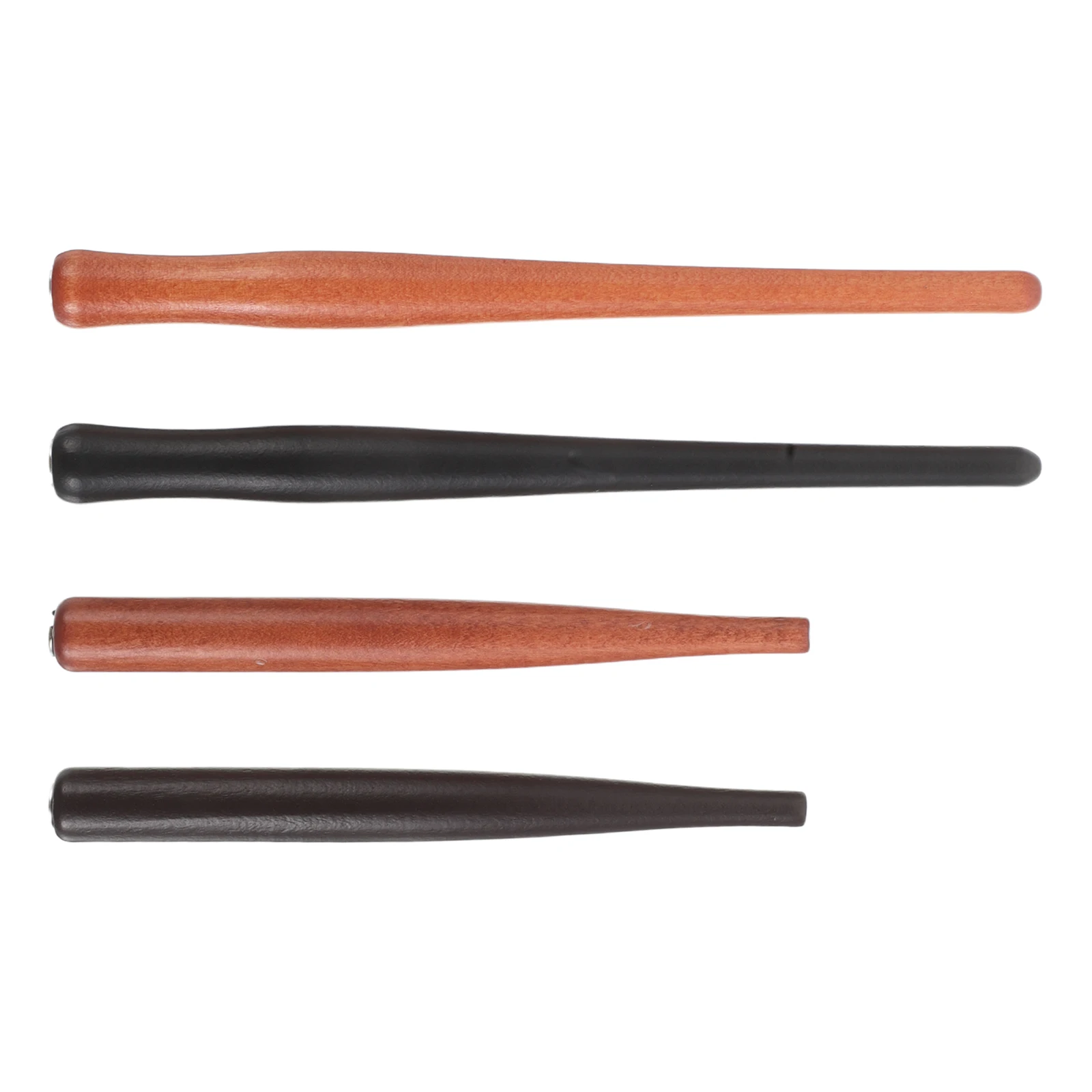 

4pcs Wooden Dip Handle Vintage Style Removable Pen Holder For Calligraphy Writing Drawing Supplies Smooth Writing Durable