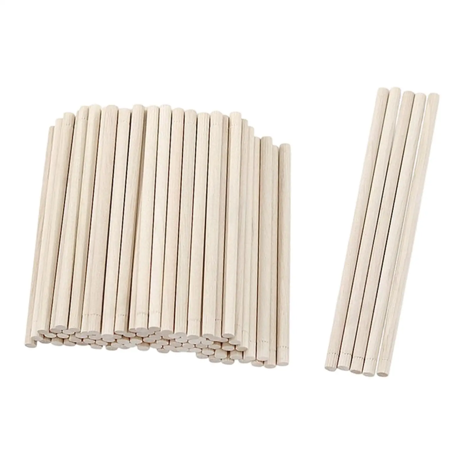 Piano Repair Tool Hammer Handles 90PCS Comfortable Grip Cuttable Wooden Accessory for Hongyin Music Store