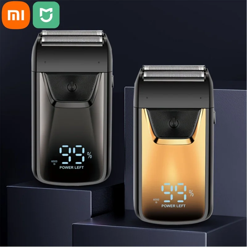 Xiaomi Mijia Original 5120s เครื่องโกนหนวดไฟฟ้าแห้งและเปียก Dual ใช้ที่ถอดออกได้ Fast CHARGING แบบพกพา 3D ลอย Trimmer