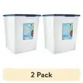 

Plastic Pet Food Storage Container with Locking Lid, Extra-Large