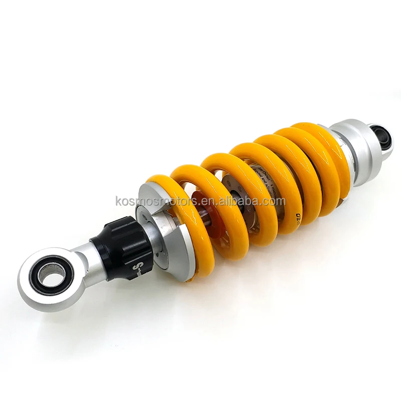 motorcycle spare parts suspension 260mm offroad rear shock absorber with adjustable damping