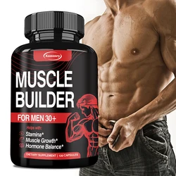 Muscle Builder - Contains Ashwagandha Extract To Boost Muscle, Strength, Endurance and Immune Health