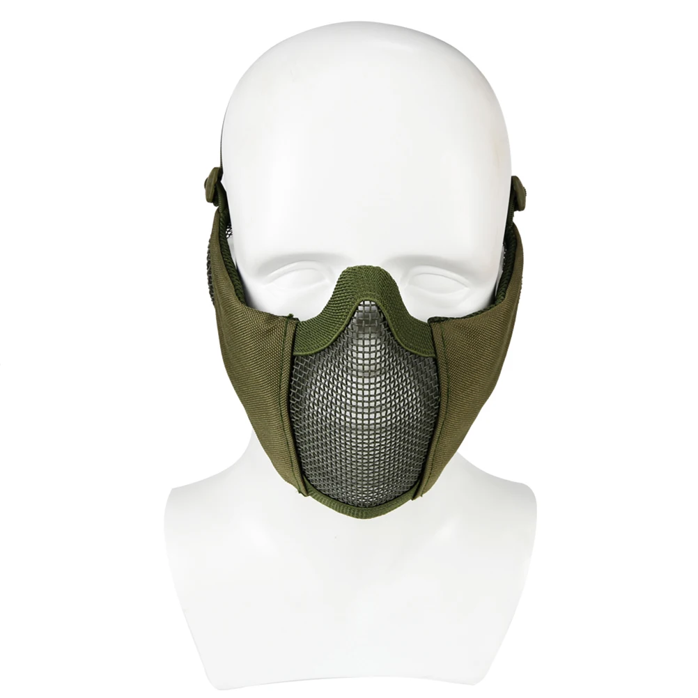 

mask military mask half face mask protective mask hunting mask mesh mask