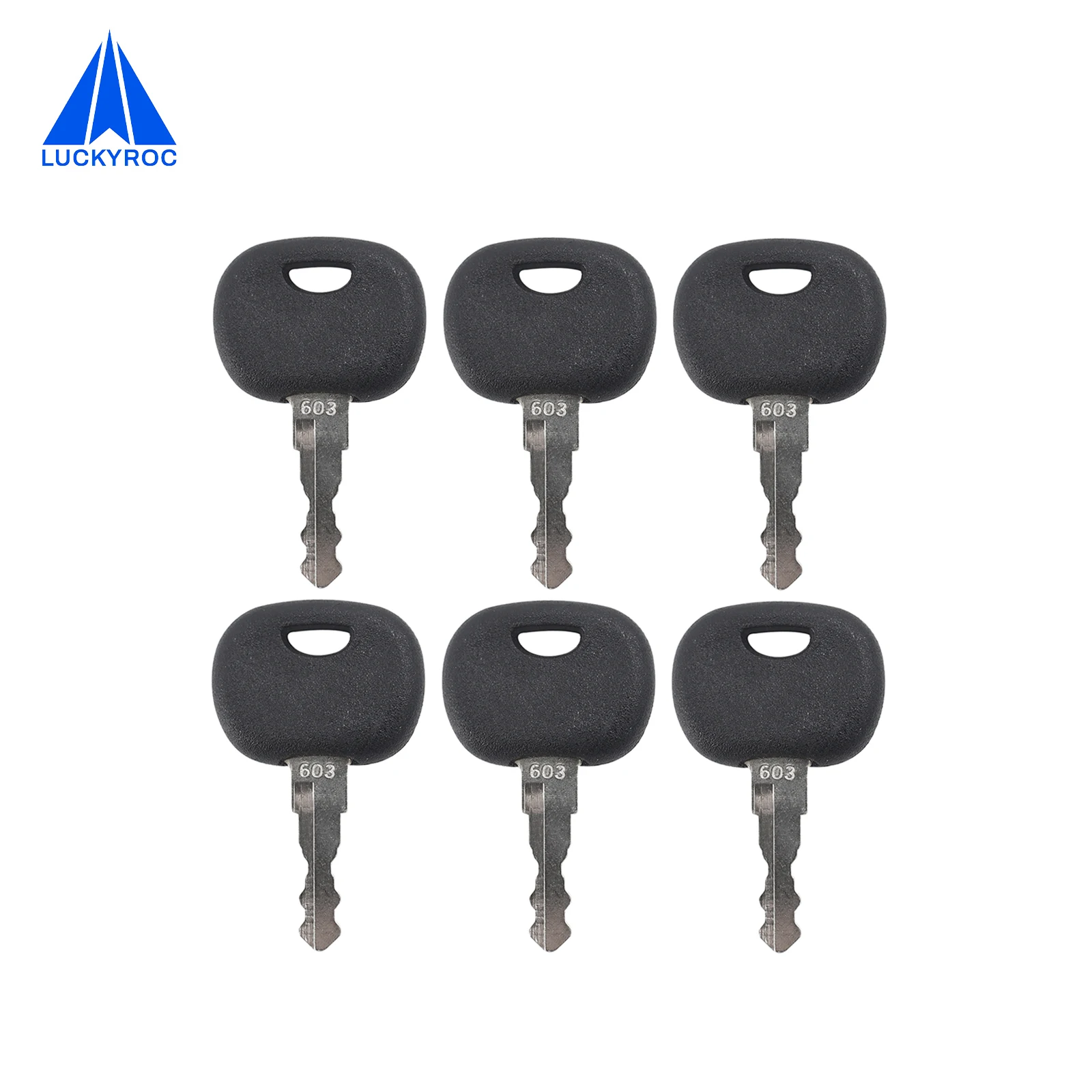 LUCKYROC Forklift Parts Key 603 0009730441 Compatible with Linde 335-02 336-03 337-02 350-03 351-05 352-05 353-03