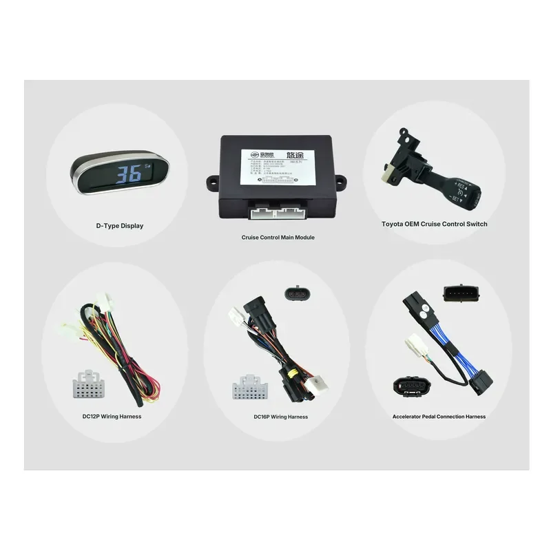 Monochrome Display Version Cruise Control Retrofit Kit for LC70 LC71 with OEM Switches