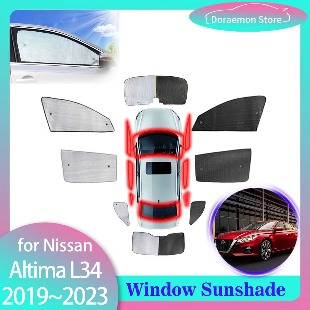 

Солнцезащитные занавески на лобовое стекло для Nissan Altima L34 SR 2019 ~ 2023 2020 2021 2022