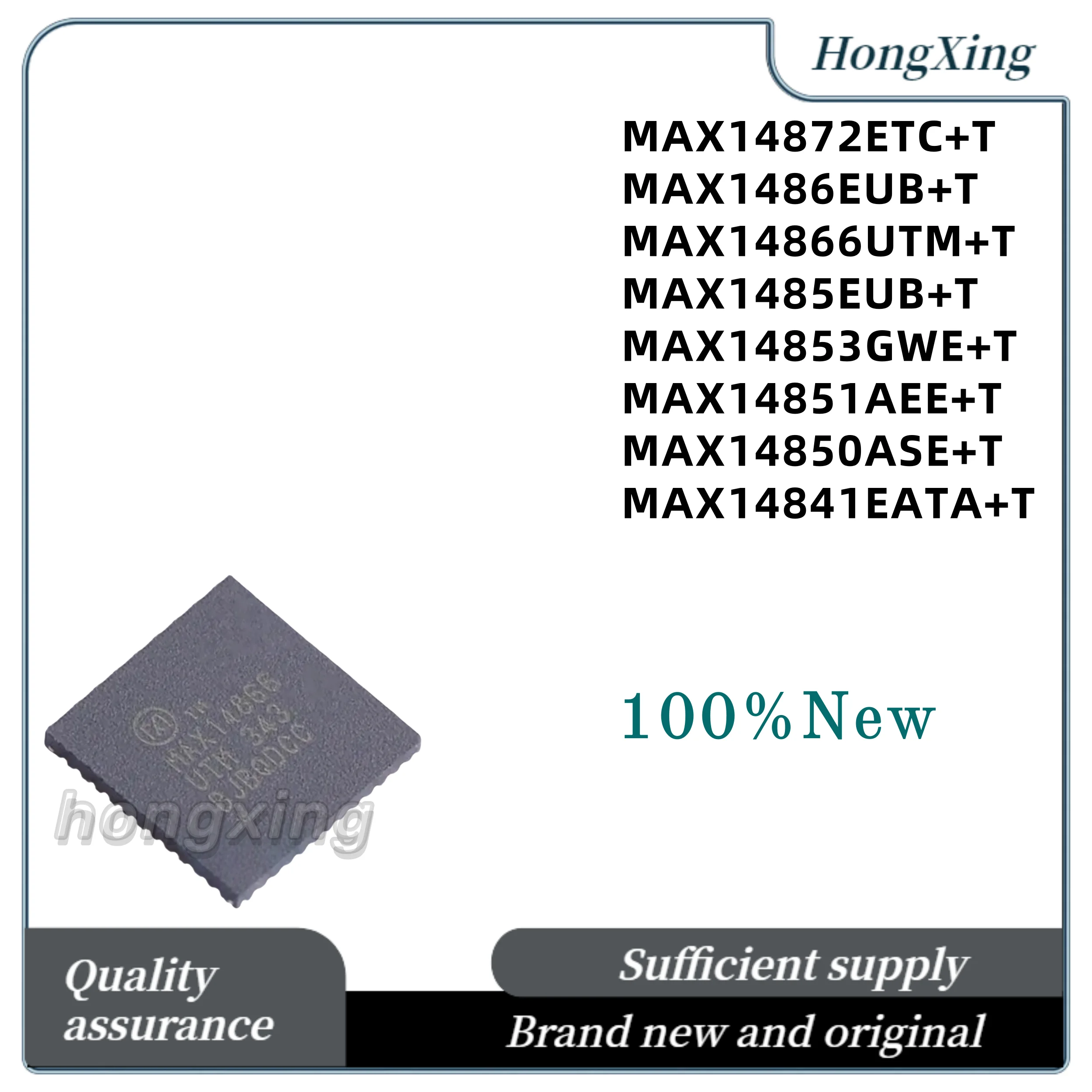

(1-5 шт.) MAX14872ETC+T MAX1486EUB+T MAX14866UTM+T MAX1485EUB+T MAX14853GWE+T MAX14851AEE+T MAX14850ASE+T MAX14841EATA+T