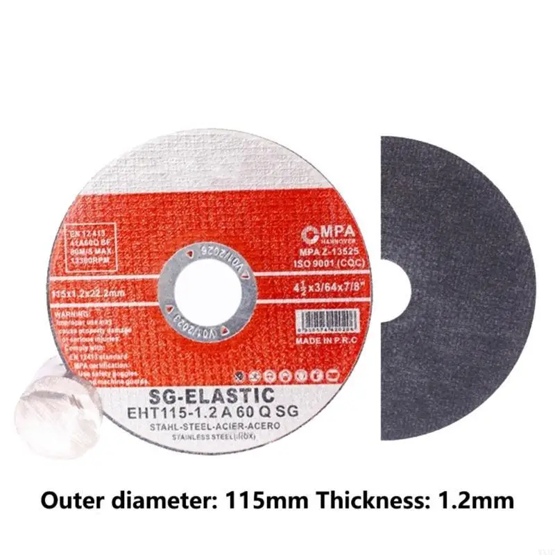 WXTC High Precisions Stainless Steel Cutting Disc Grinder Metal Cut Off Wheel