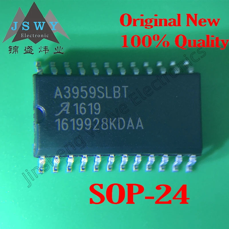 

5PCS A3959SLBTR-T A3959SLBT A3959 SMD SOP-24 DC Motor Driver Chip 100% Brand New Original Stock Free shipping