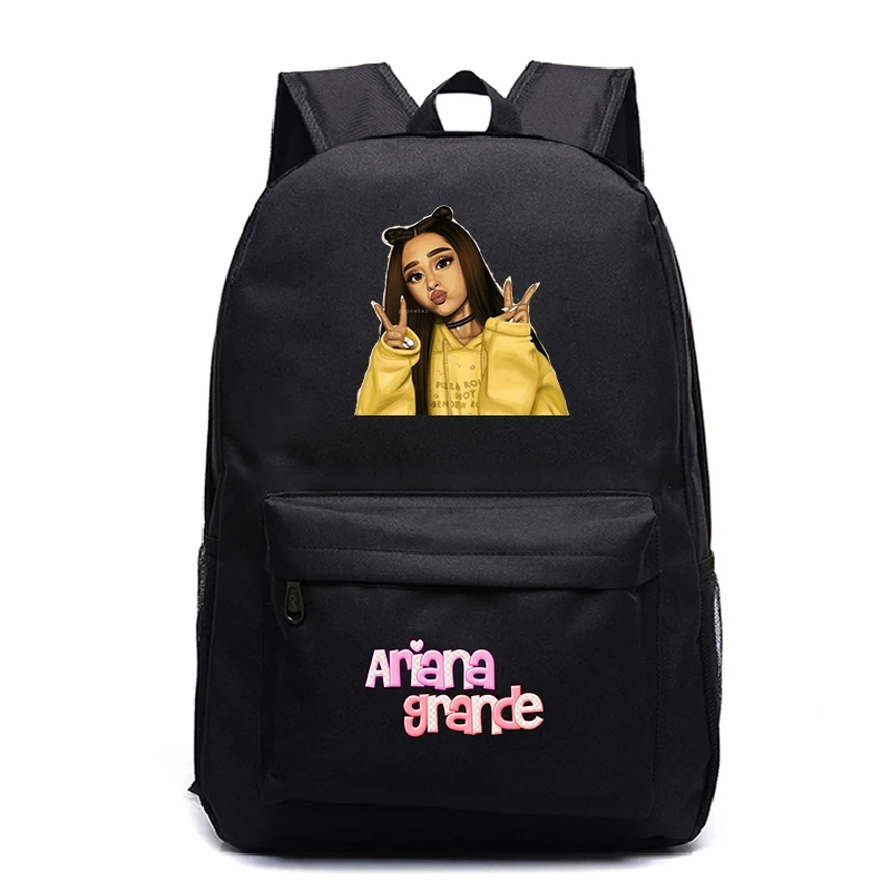 Mochila Ariana Grande Backpack Girls Schoolbags Women Bags Bookbag Hiking Bagpack Travel Knapsack Rucksack Back To School Gift